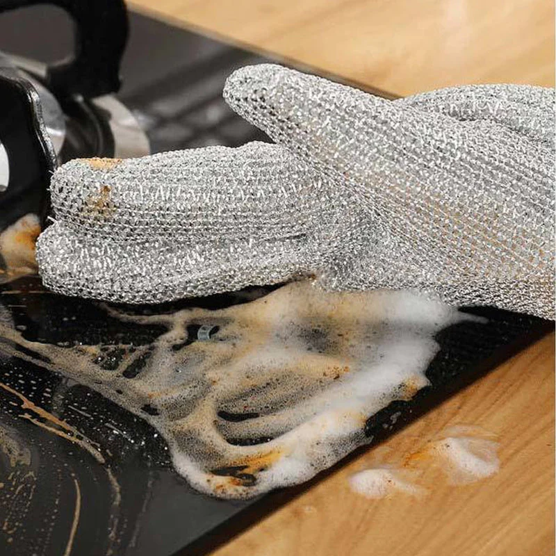 Wire Dishwashing Gloves - Image 5