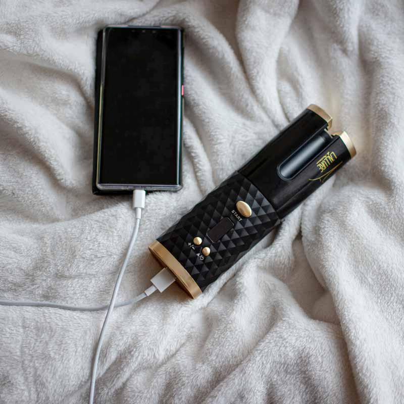 Wireless Auto Rotation Curling Iron - Image 10