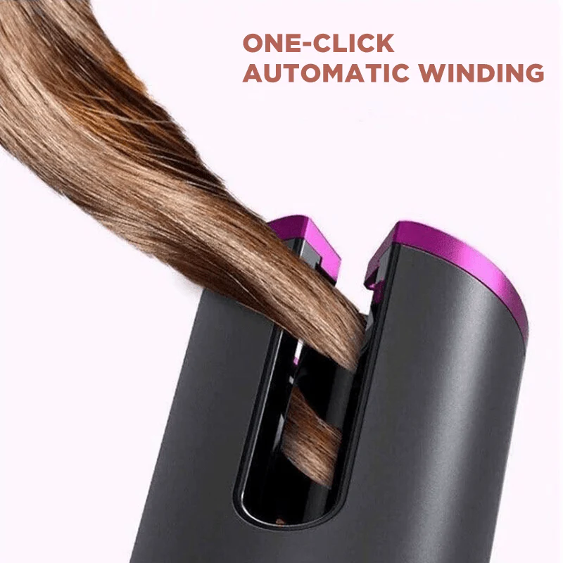 Wireless Auto Rotation Curling Iron - Image 6
