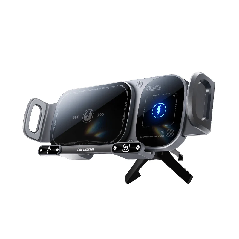 Wireless Charging Rotating Car Mount - Image 2
