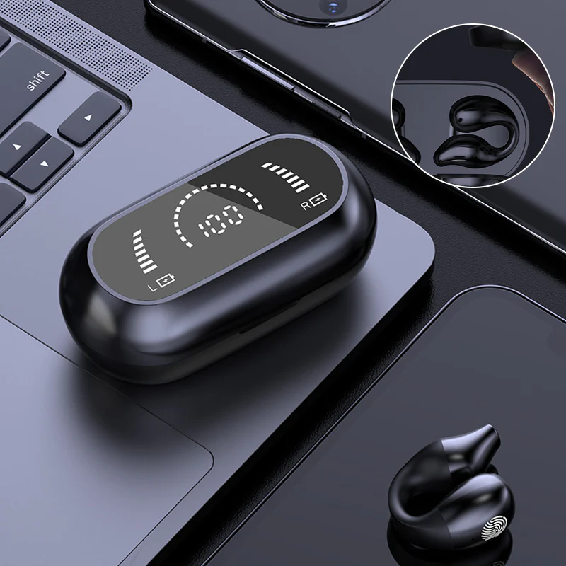 Wireless ear clip bluetooth headset - Image 2