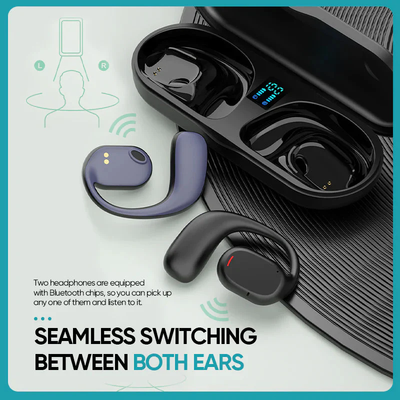 Wireless Ear Hanging Bluetooth Headset - Image 3