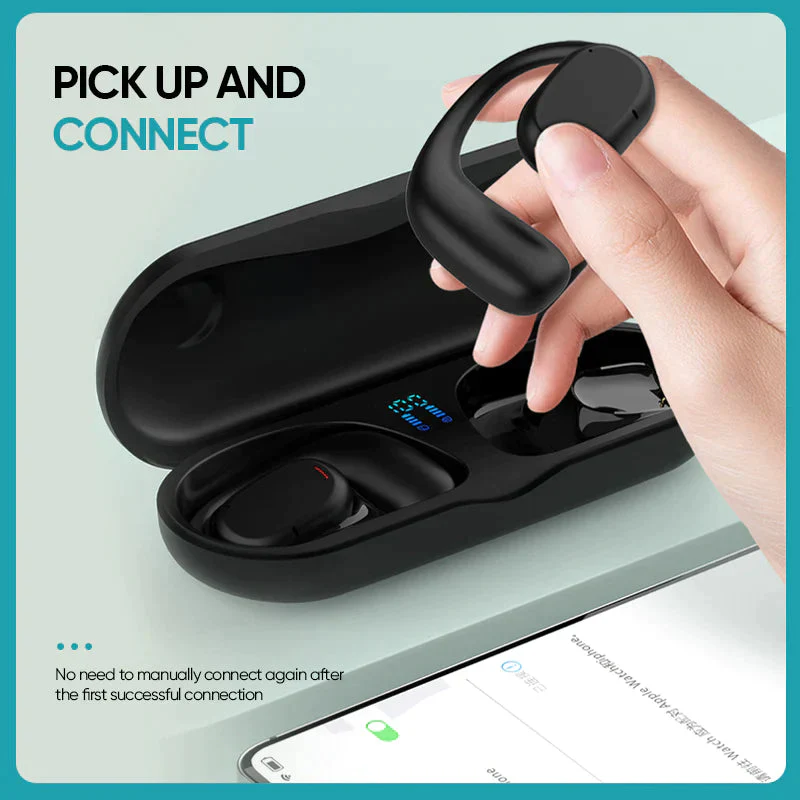 Wireless Ear Hanging Bluetooth Headset - Image 7