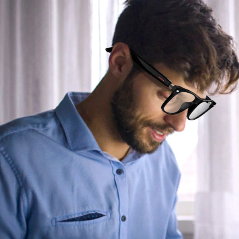 Wireless Headphone Anti-blue Light Glasses - Image 10