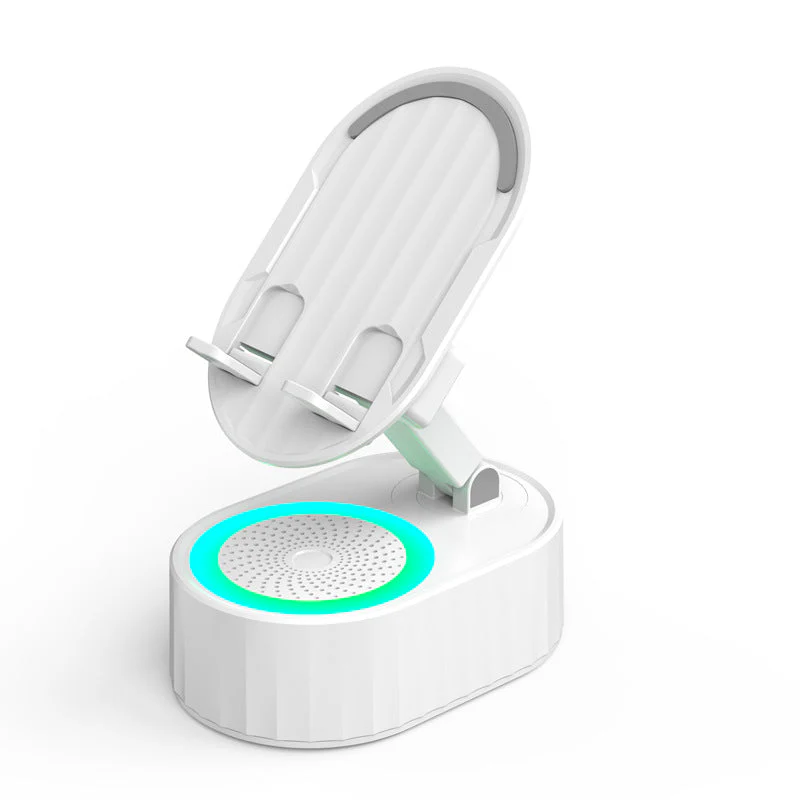 Wireless Induction Audio Bluetooth Speaker 5 in 1 Phone Holder - Image 10