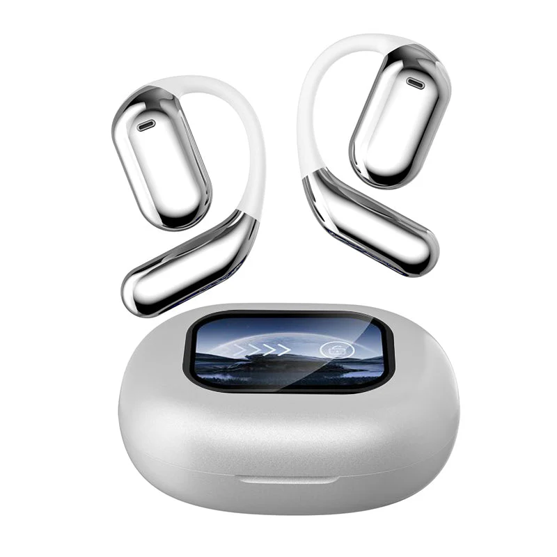 LCD Open-Ear Wireless Bluetooth Earbuds - Image 9