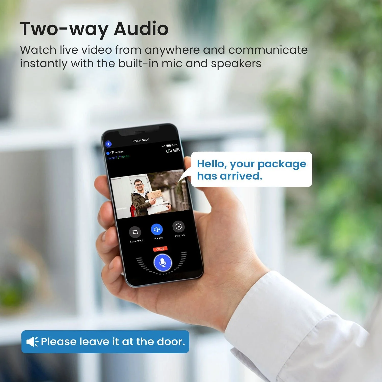 Wireless Smart Doorbell Camera – Outdoor Surveillance with HD Night Vision - Image 16
