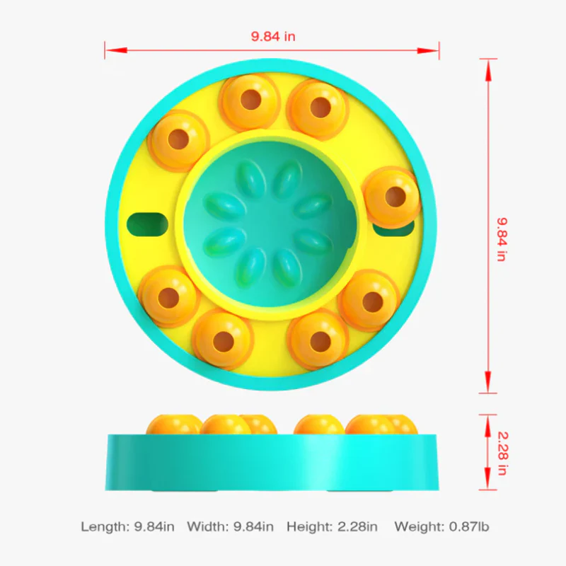 Wisdom Dog Toys Slow Leakage Feeding Training - Image 11