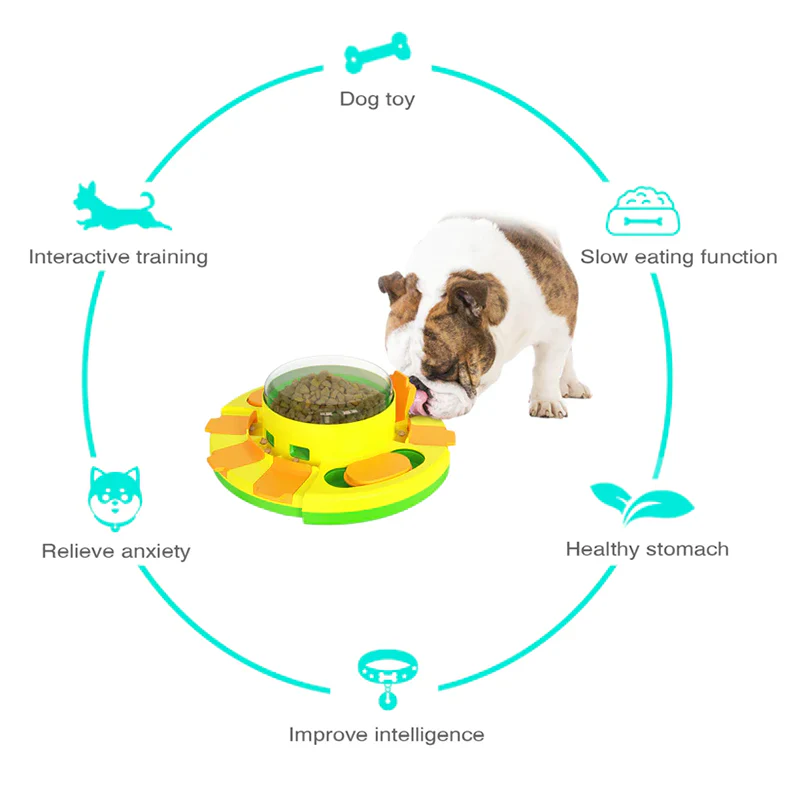 Wisdom Dog Toys Slow Leakage Feeding Training - Image 9