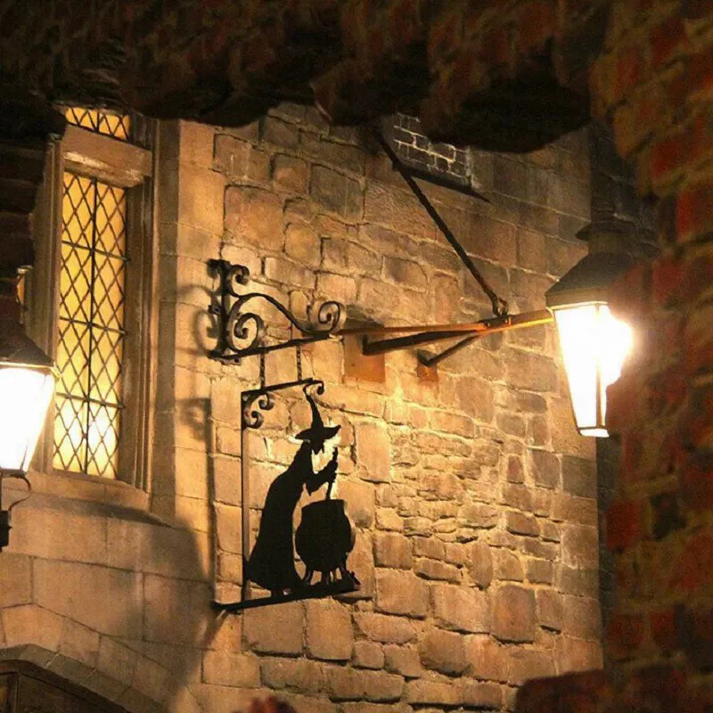 Witch Cauldron Silhouette Wall Decor - Image 4