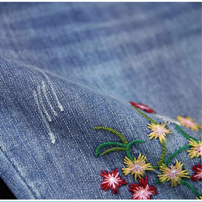 Women Casual Retro Jeans - Image 7