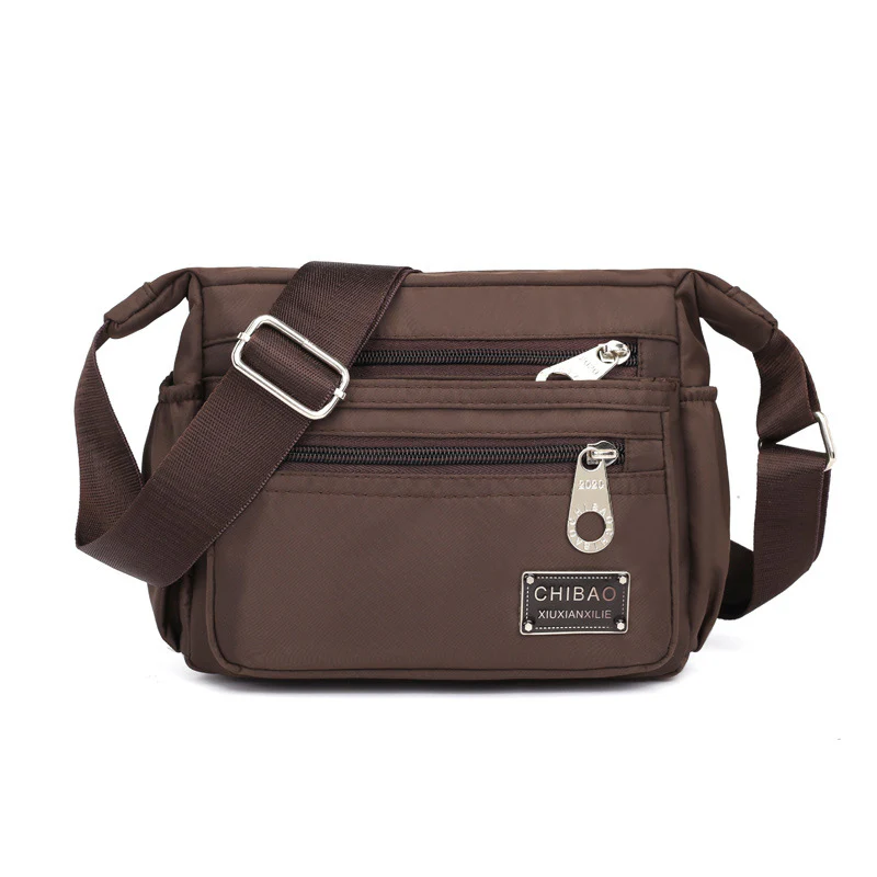Women’s Multi-layer Nylon Crossbody Bag - Image 12