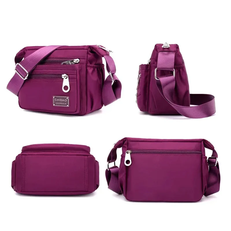 Women’s Multi-layer Nylon Crossbody Bag - Image 6