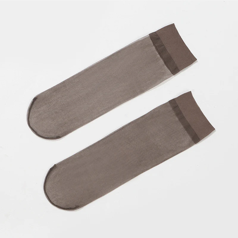Women’s Sheer Crystal Silk Socks - Image 20