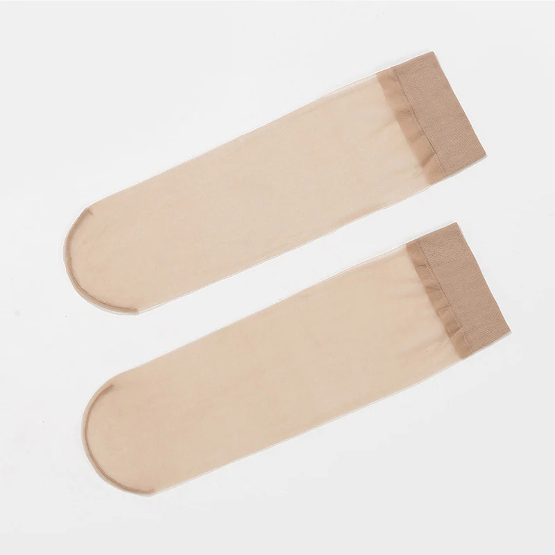 Women’s Sheer Crystal Silk Socks - Image 22