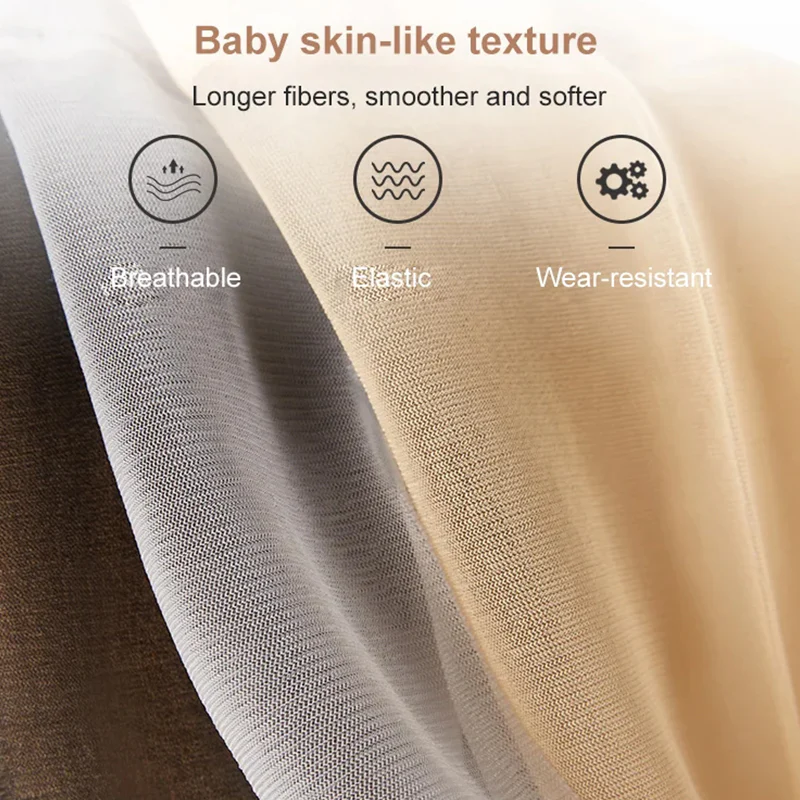 Women’s Sheer Crystal Silk Socks - Image 4