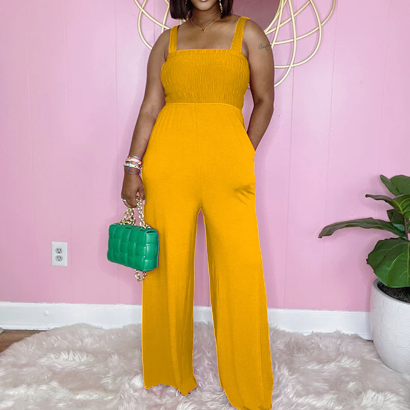Women's Casual Sleeveless Loose Jumpsuits - Image 2