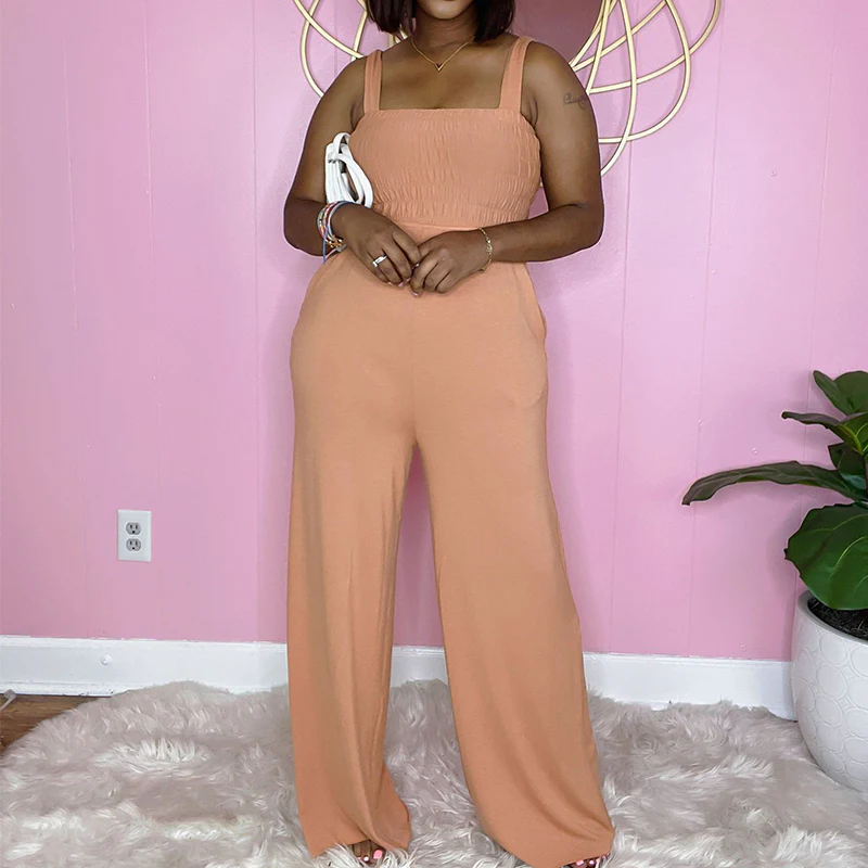 Women's Casual Sleeveless Loose Jumpsuits - Image 6