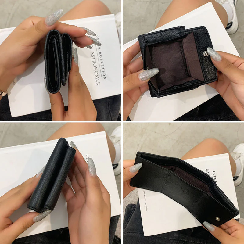 Women's Foldable Short Wallet - Image 11