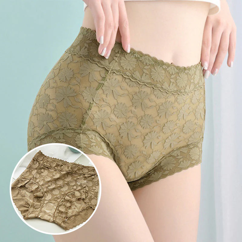 Women's High Waist Lace Panties - Image 12