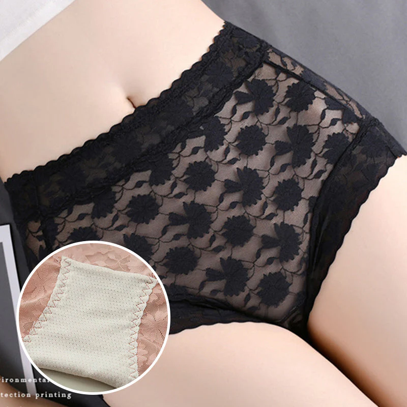 Women's High Waist Lace Panties - Image 13