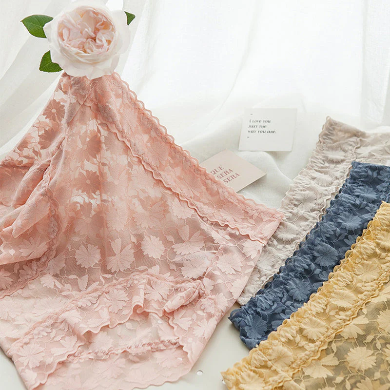 Women's High Waist Lace Panties - Image 2