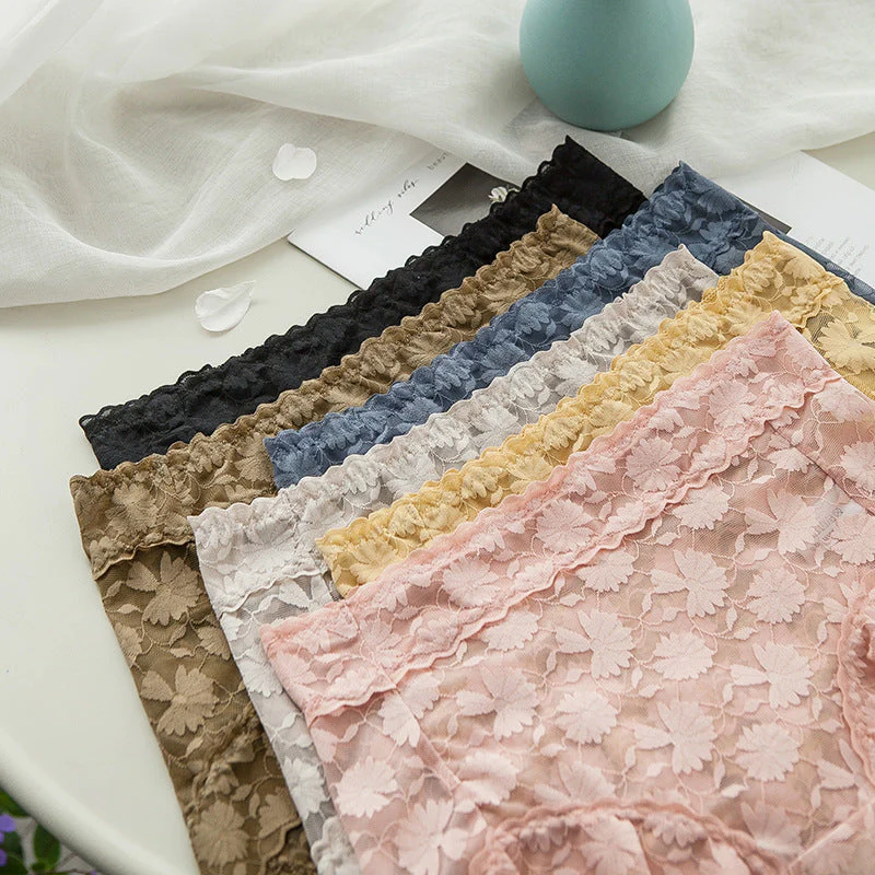 Women's High Waist Lace Panties - Image 3