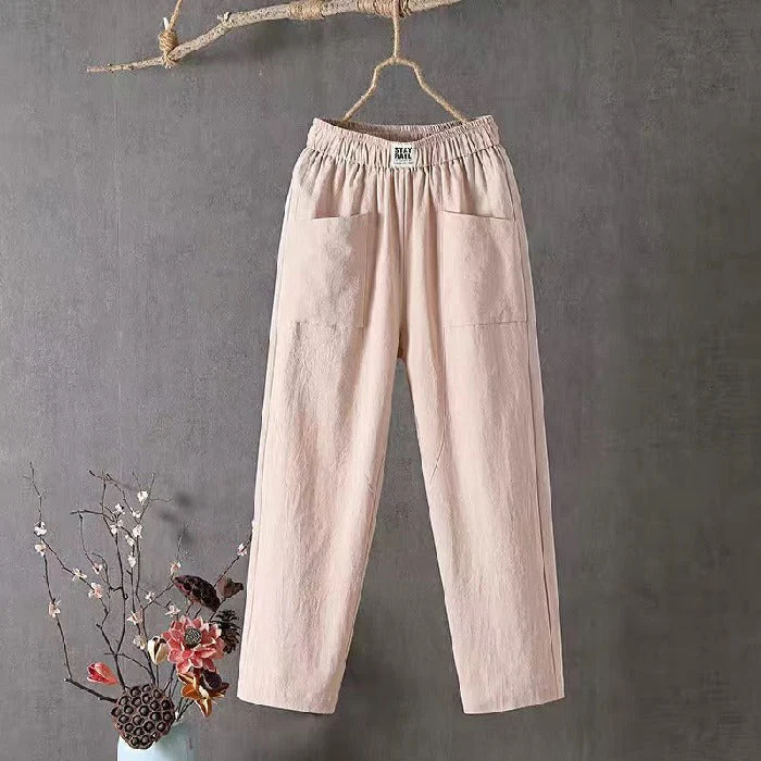 Women's High Waist Loose Pants - Image 7