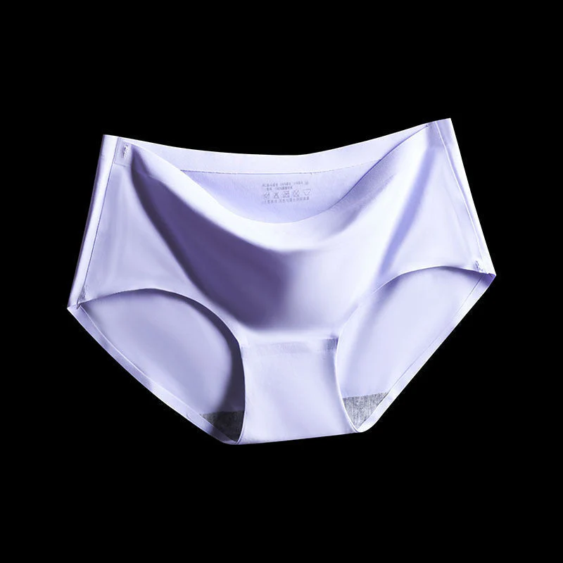 Women's Ice Silk Seamless One-Piece Breathable Underwear - Image 22