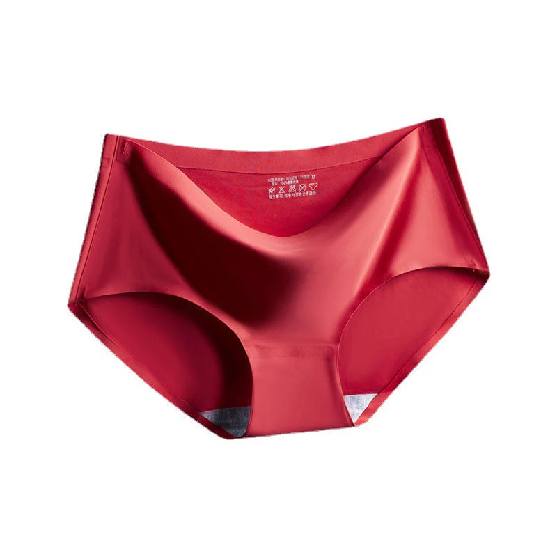 Women's Ice Silk Seamless One-Piece Breathable Underwear - Image 8