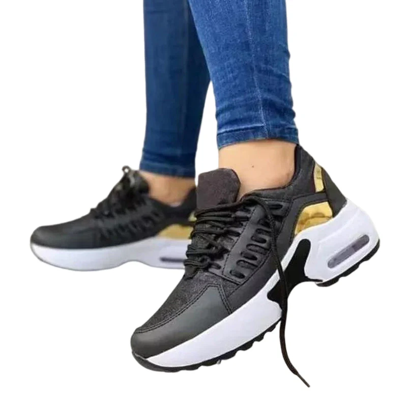 Women's Lace-up Mesh Shoes - Image 5