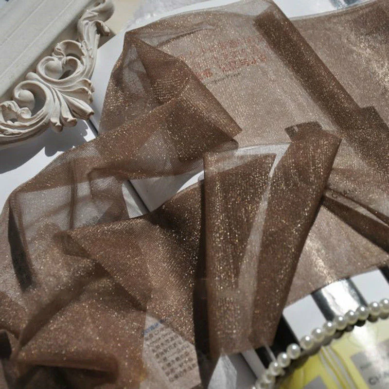 Women's Shining Pearlescent Silk Stockings - Image 7