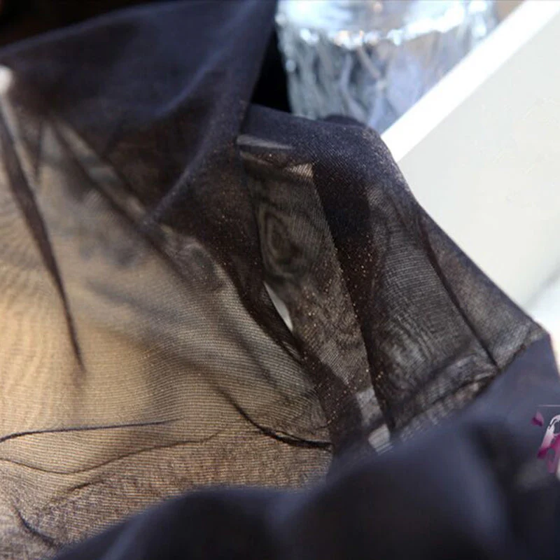 Women's Shining Pearlescent Silk Stockings - Image 9