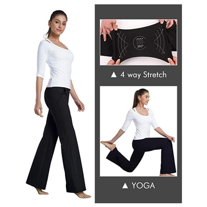 Women's  Soft Yoga Pants - Image 5