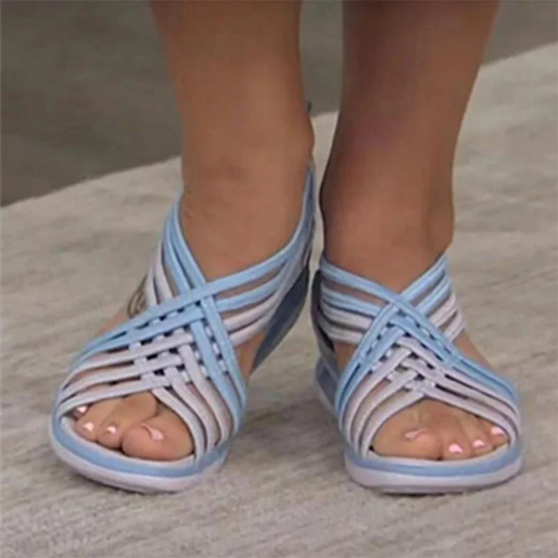 Women's Sports Braided Fish Mouth Sandals - Image 4