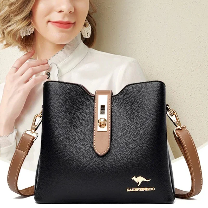 Women's Stylish Bucket Bag - Image 2