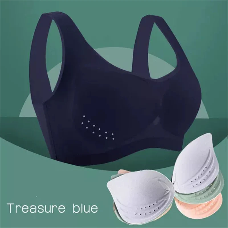 Women's Ultra-Thin Plus Size Ice Silk Comfort Bra - Image 12
