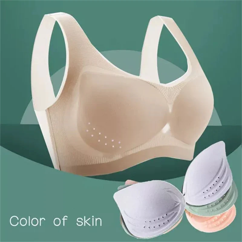 Women's Ultra-Thin Plus Size Ice Silk Comfort Bra - Image 15