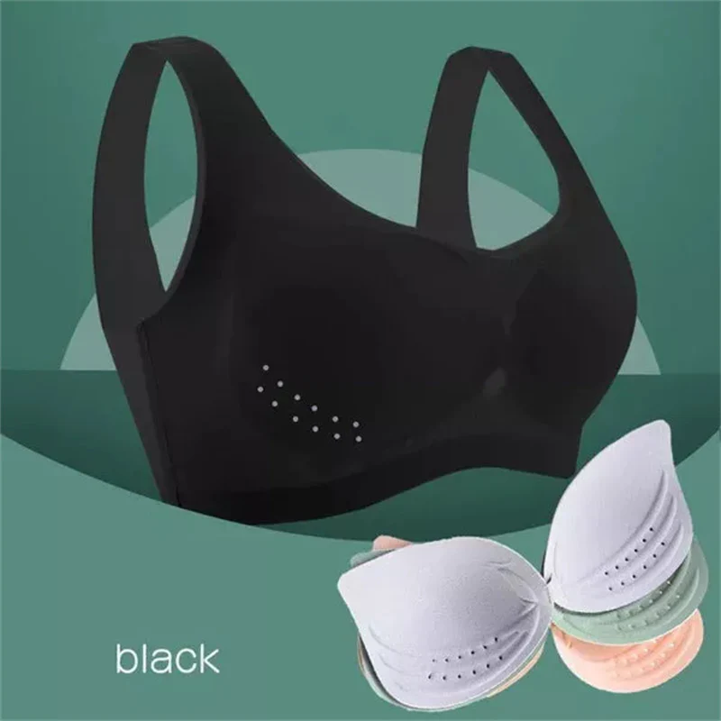 Women's Ultra-Thin Plus Size Ice Silk Comfort Bra - Image 16