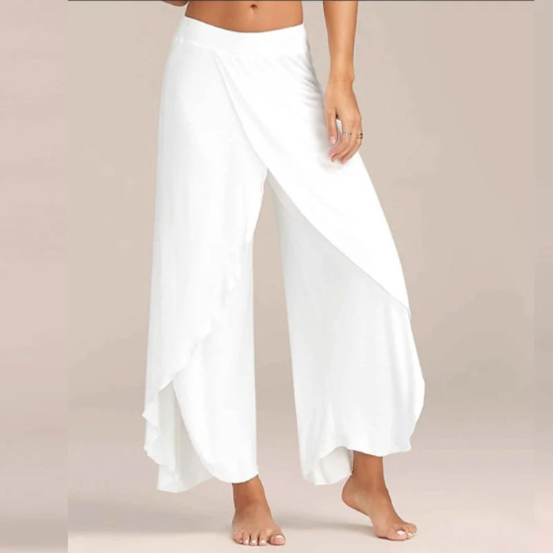 Women's Wide Leg Casual Loose Yoga Sweatpants - Image 2