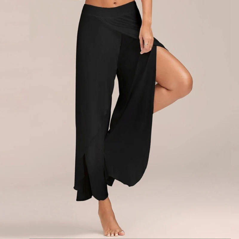 Women's Wide Leg Casual Loose Yoga Sweatpants - Image 4