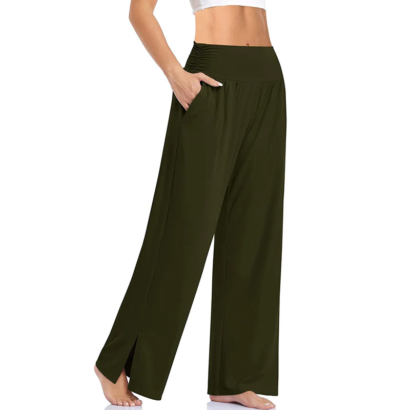 Women's Wide Leg Loose Yoga Sweatpants - Image 11