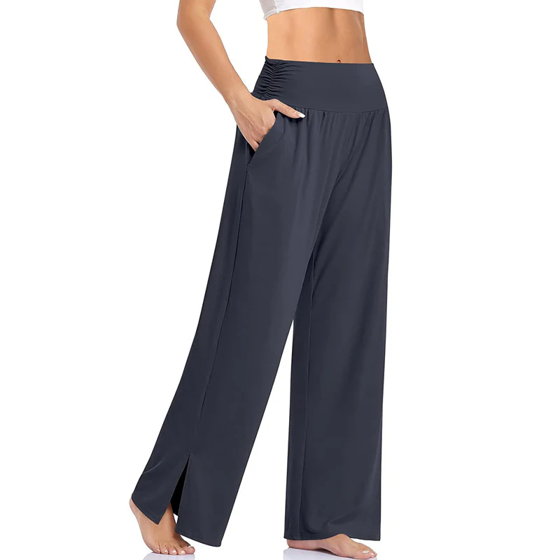 Women's Wide Leg Loose Yoga Sweatpants - Image 12