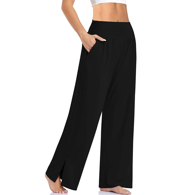 Women's Wide Leg Loose Yoga Sweatpants - Image 7