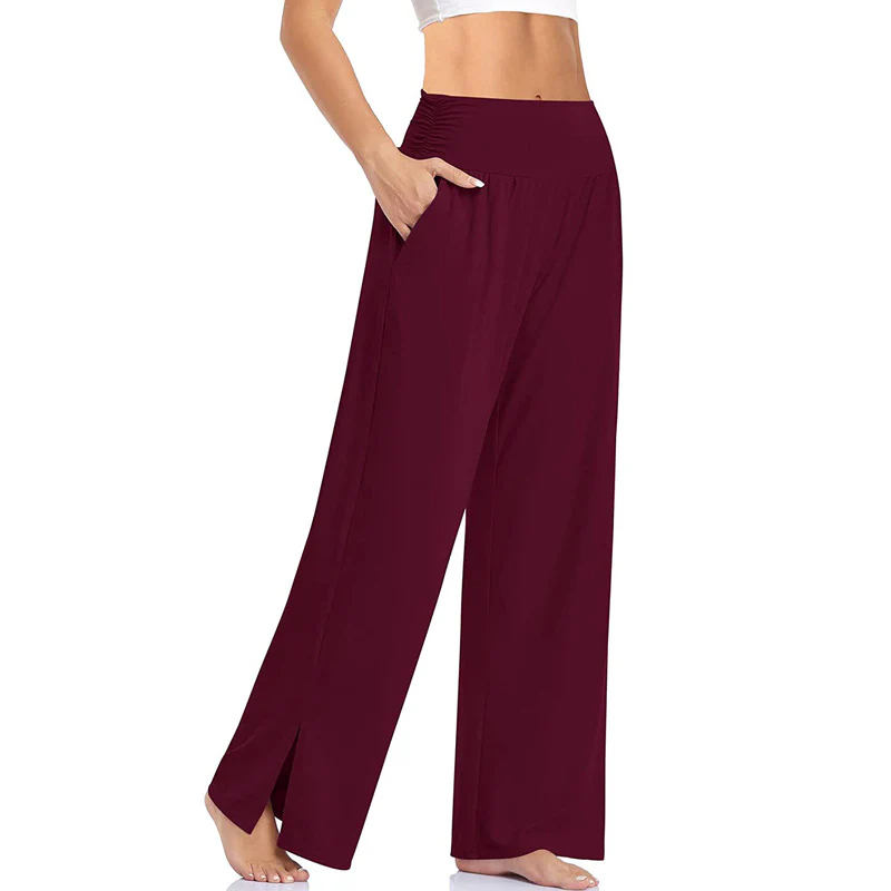 Women's Wide Leg Loose Yoga Sweatpants - Image 9