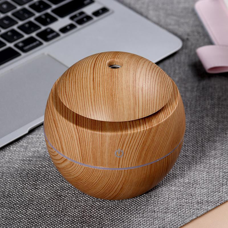 Wood Grain Round Humidifier - Image 10