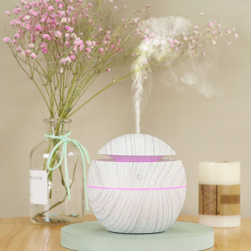Wood Grain Round Humidifier - Image 12