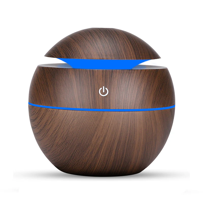 Wood Grain Round Humidifier - Image 14