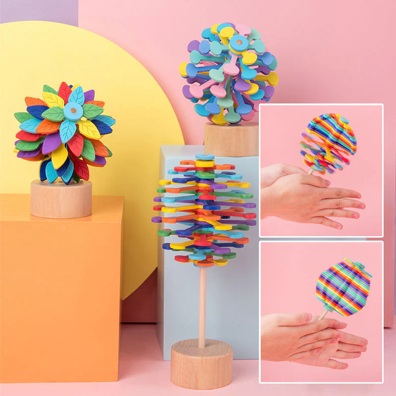 Wood Rotating Magic Wand - Image 4