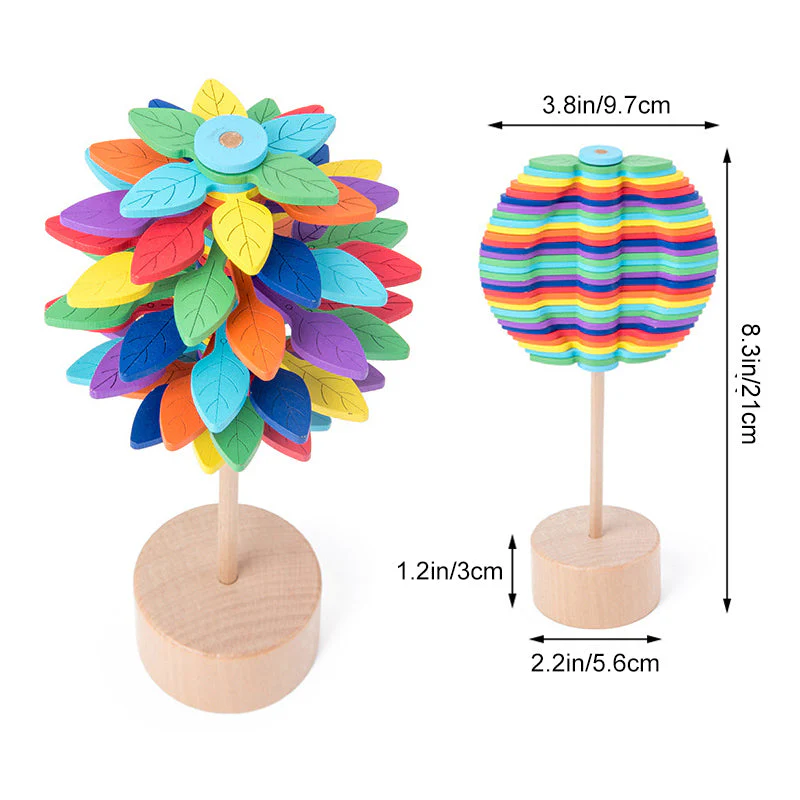 Wood Rotating Magic Wand - Image 5